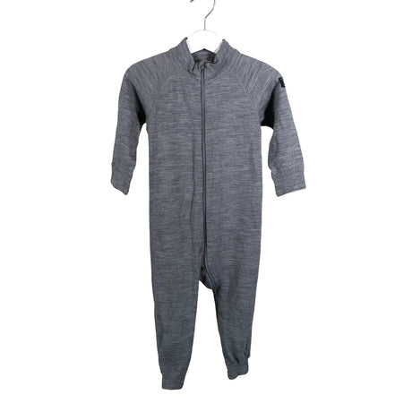 Unisex Polarn O. Pyret - Villane kombinesoon, suurus 80 - 86 - Hall ()