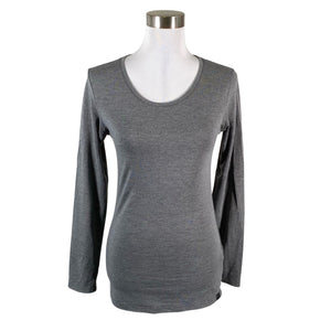 Unisex Uniqlo - Trikotaažist pluus, suurus 38 - Hall (1)