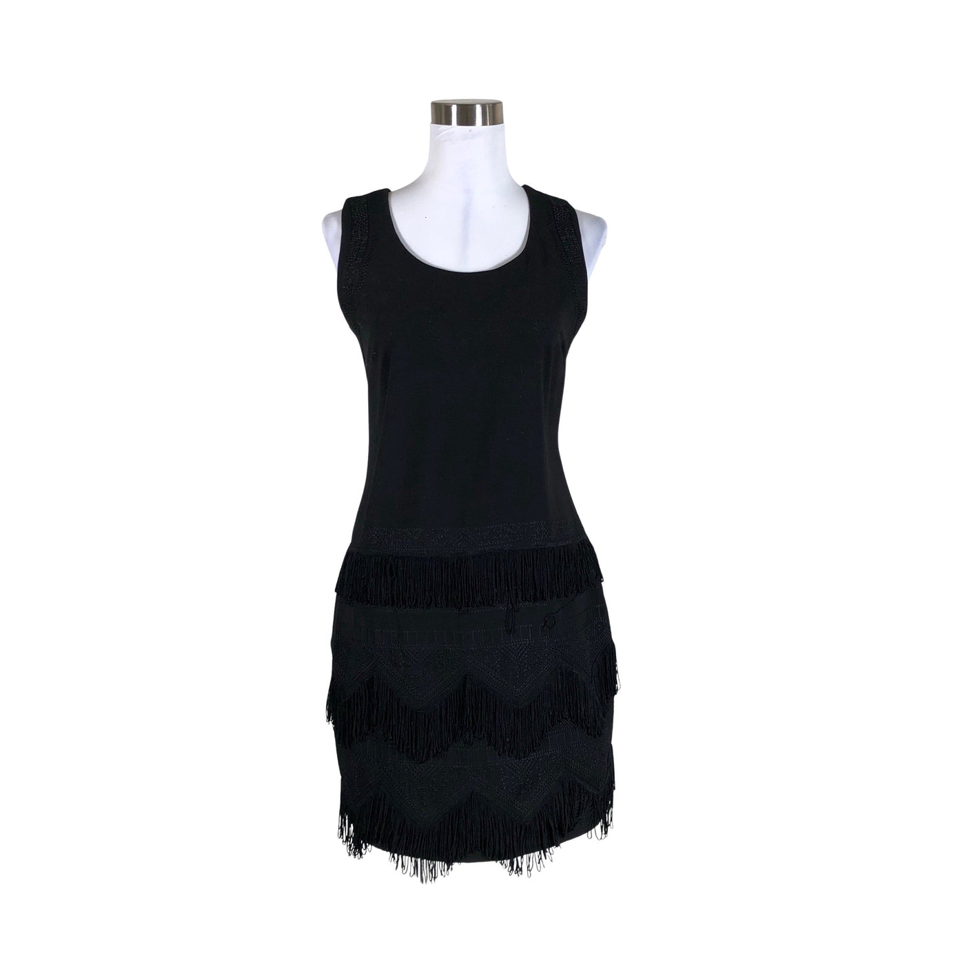 Unisex Cortefiel - Mitteveniv kleit, suurus 36 - Must (1)