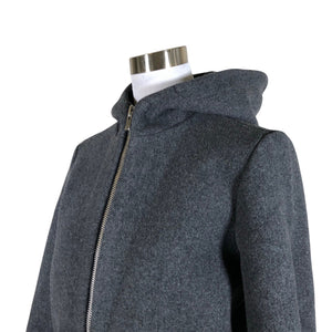 Unisex Sandro Paris - Villane mantel, suurus 38 - Hall (3)