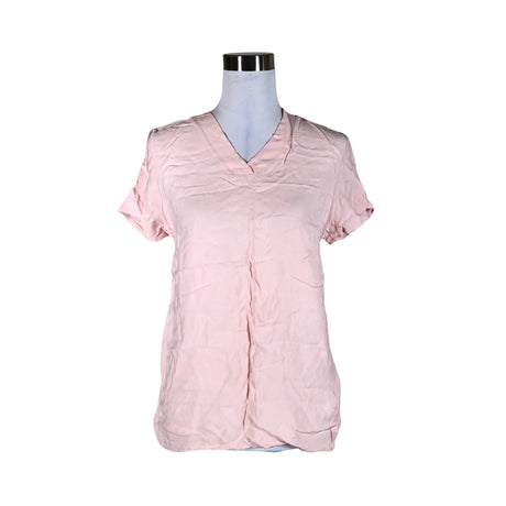 Unisex Monton - Lühikeste käistega pluus, suurus 34 - Heleroosa ()