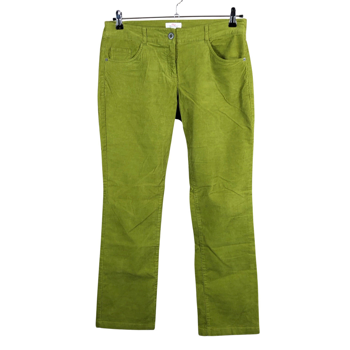 Unisex s.Oliver - Sametpüksid, suurus 40 - Roheline (1)