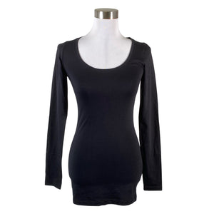 Unisex Modström - Trikotaažist pluus, suurus 36 - Must (1)