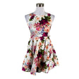 Unisex AX Paris - Mitteveniv kleit, suurus 34 - Valge ()