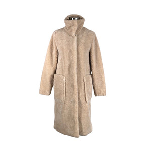 Unisex Hugo Boss - Kunstkarusnahast mantel, suurus 32 - Beige (1)