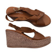 Unisex Rizzoli - Kiilkontsaga rihmikud, suurus 37 - Pruun ()