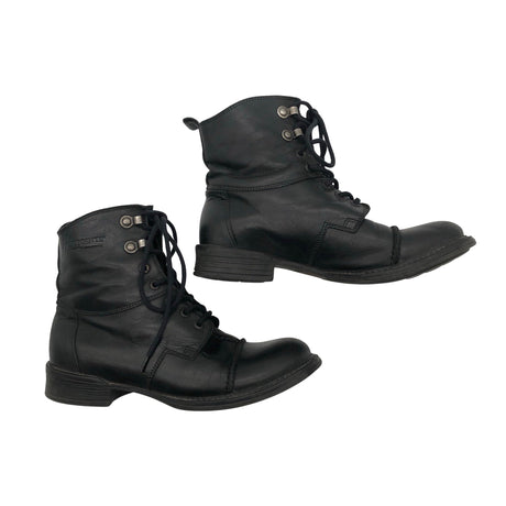 Unisex Ten Points - Nööridega saapad, suurus 36 - Must ()