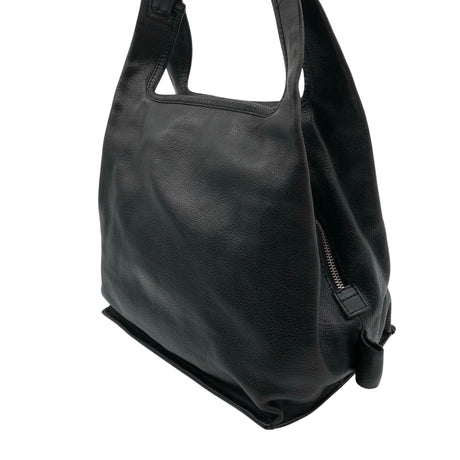 Unisex Lumi - Õlakott, suurus Midi - Must (2)