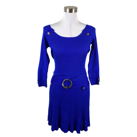 Unisex Morgan - Kootud kleit, suurus 34 - Sinine ()