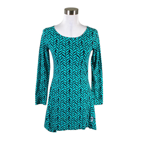 Unisex PaaPii - Trikotaažist tuunika, suurus 34 - Roheline ()