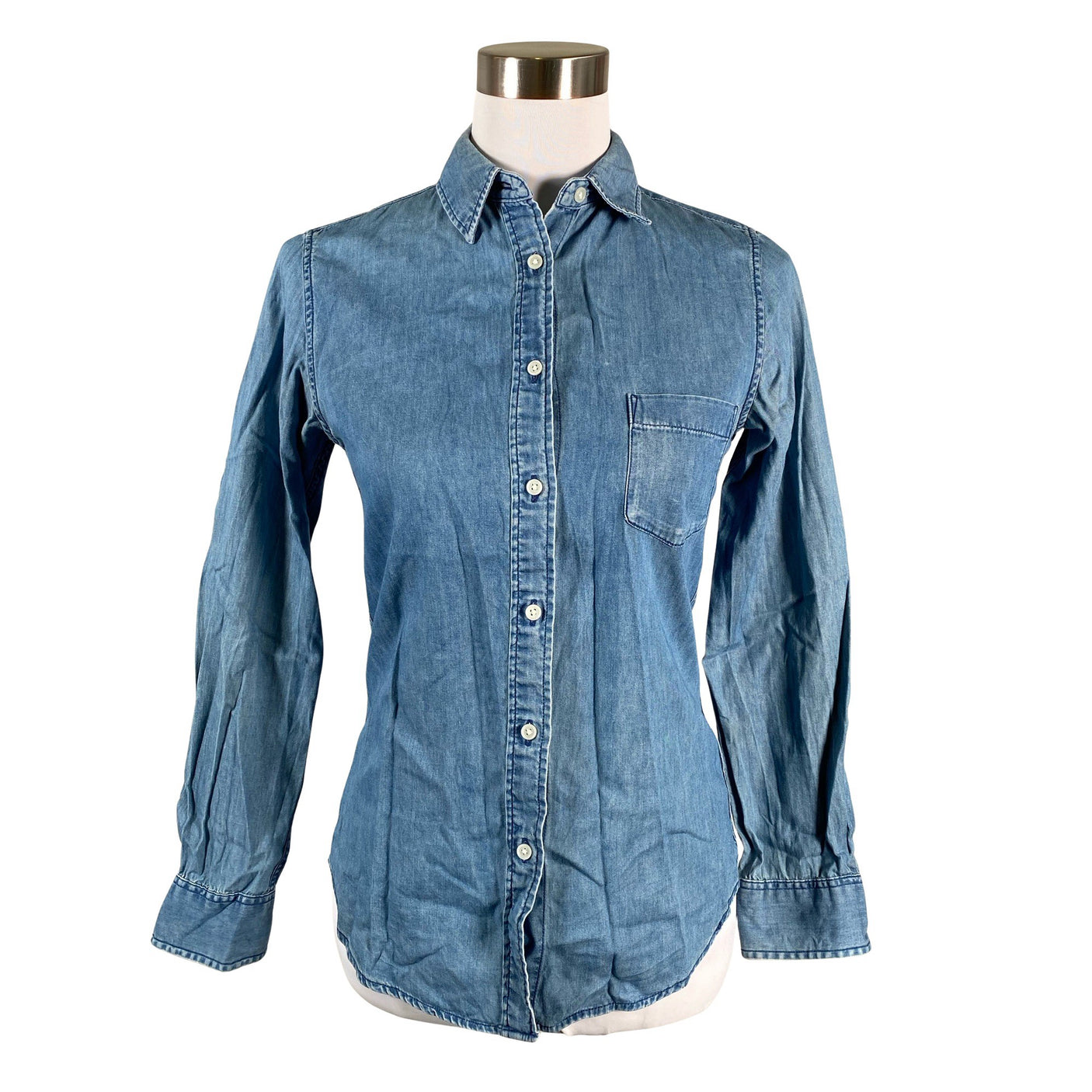 Unisex Uniqlo - Teksasärk, suurus 38 - Kollane (1)