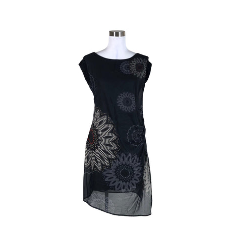 Unisex Desigual - Trikotaažist kleit, suurus 40 - Must ()