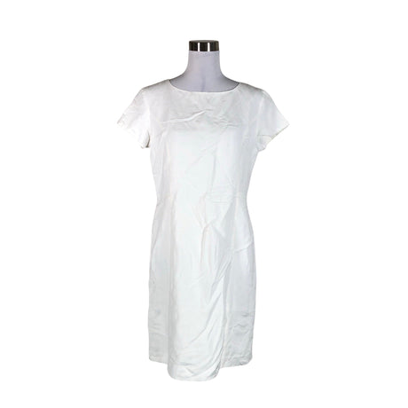Unisex Global - Mitteveniv kleit, suurus 38 - Valge ()