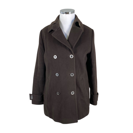 Unisex Burberry - Villane mantel, suurus 44 - Pruun ()