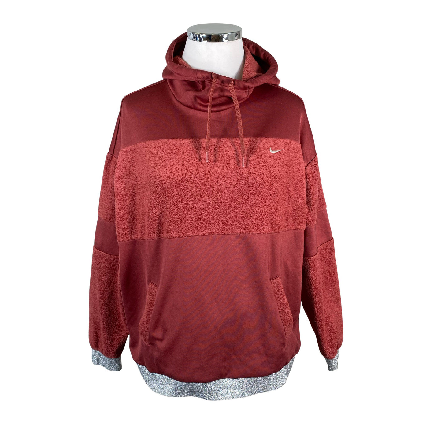 Unisex Nike - Dressipluus, suurus 42 - Veinipunane (1)