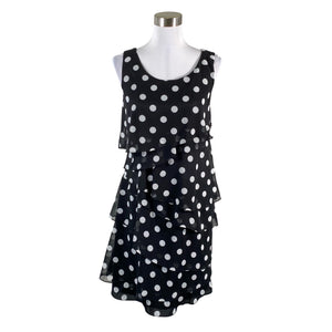 Unisex Swing - Õhuke kleit, suurus 38 - Must (1)