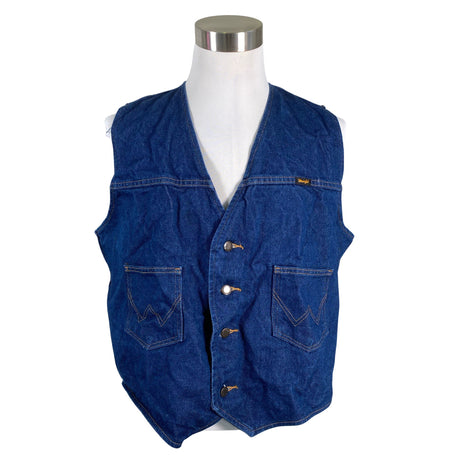 Unisex Wrangler - Teksavest, suurus XL - Sinine ()