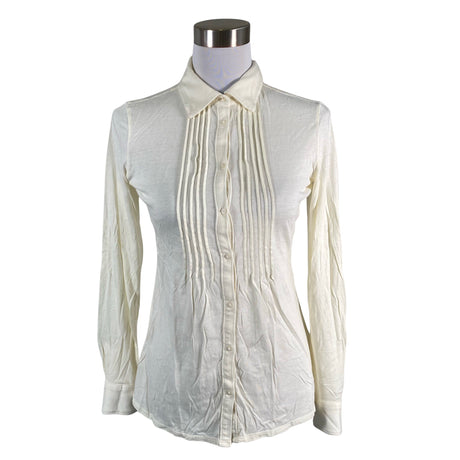 Unisex Esprit - Trikotaažist pluus, suurus 36 - Looduslik valge ()