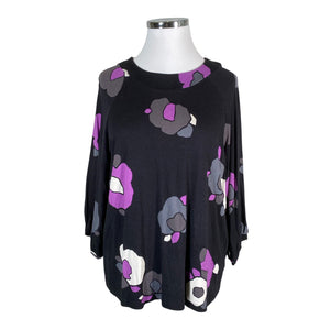 Unisex Nanso - Trikotaažist pluus, suurus 44 - Must (1)