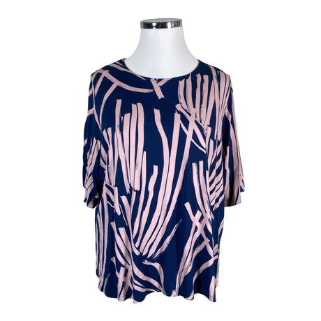 Unisex Nanso - Lühikeste käistega pluus, suurus 44 - Sinine ()