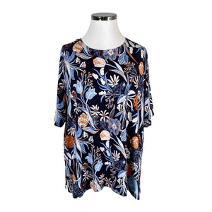 Unisex Nanso - Lühikeste käistega pluus, suurus 50 - Must (1)