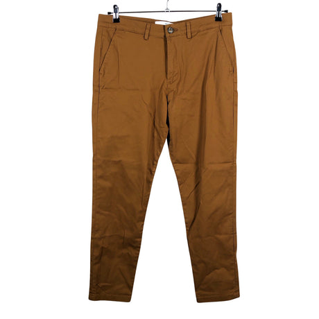 Unisex Selected - Mittevenivad püksid, suurus W34 - Pruun ()