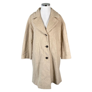 Unisex Flare Collection - Villane mantel, suurus 42 - Beige (1)