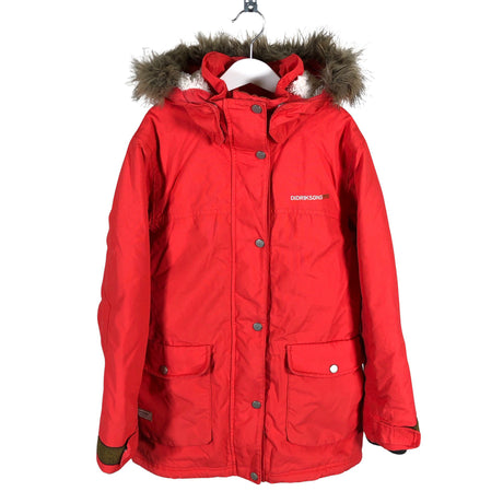 Unisex Didriksons - Talvejope, suurus 146 - 152 - Punane ()