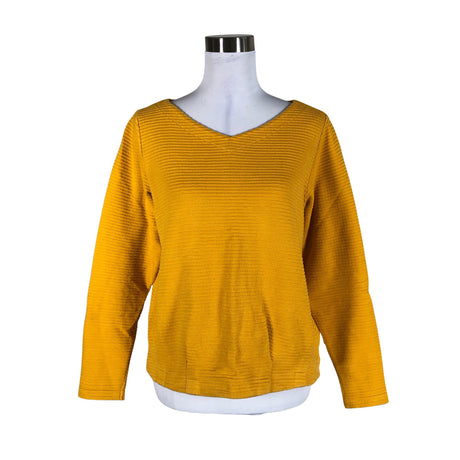 Unisex NOSH - Trikotaažist pluus, suurus 38 - Kollane ()