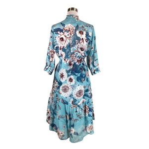 Unisex Diane von Furstenberg - Mitteveniv kleit, suurus 36 - Helesinine (2)