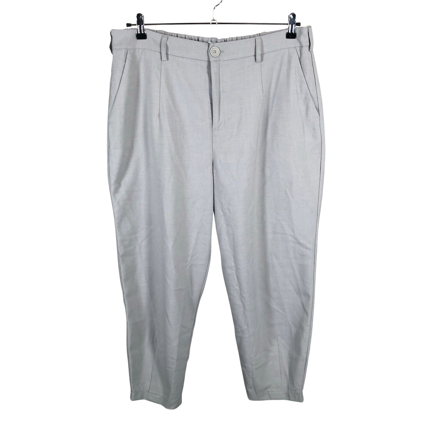 Unisex Kaffe - Mittevenivad püksid, suurus 46 - Hall (1)