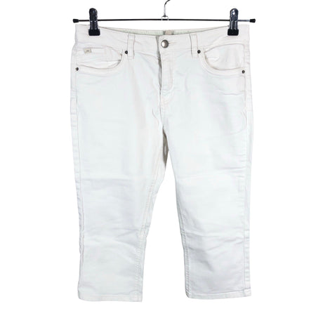 Unisex Esprit - Teksast poolpikad püksid, suurus 38 - Looduslik valge ()