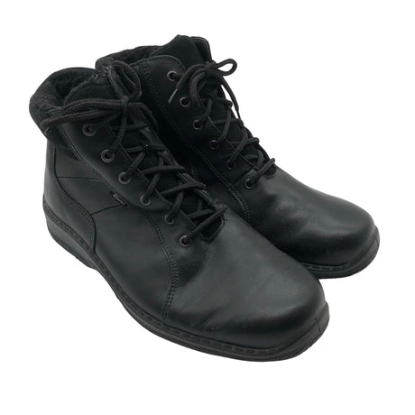 Unisex Sievi - Poolsaapad, suurus XS - Must (2)