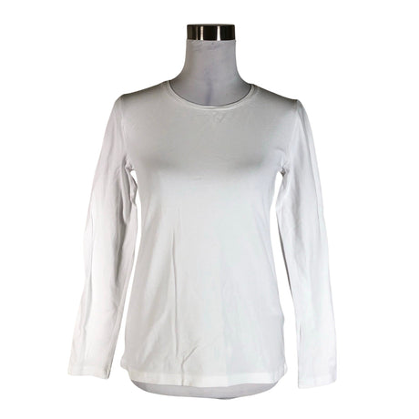 Unisex Noom - Trikotaažist pluus, suurus 38 - Valge ()