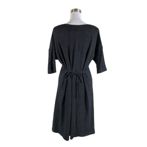 Unisex Lumoan - Trikotaažist kleit, suurus 40 - Must (2)