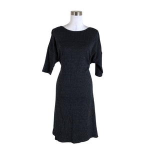 Unisex Lumoan - Trikotaažist kleit, suurus 40 - Must (1)