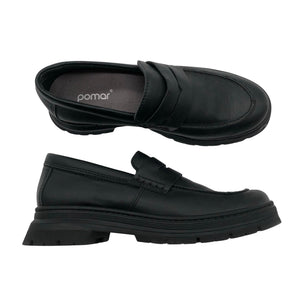 Unisex Pomar - Mokassiinid, suurus 39 - Must (1)