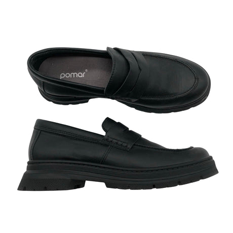 Unisex Pomar - Mokassiinid, suurus 39 - Must ()