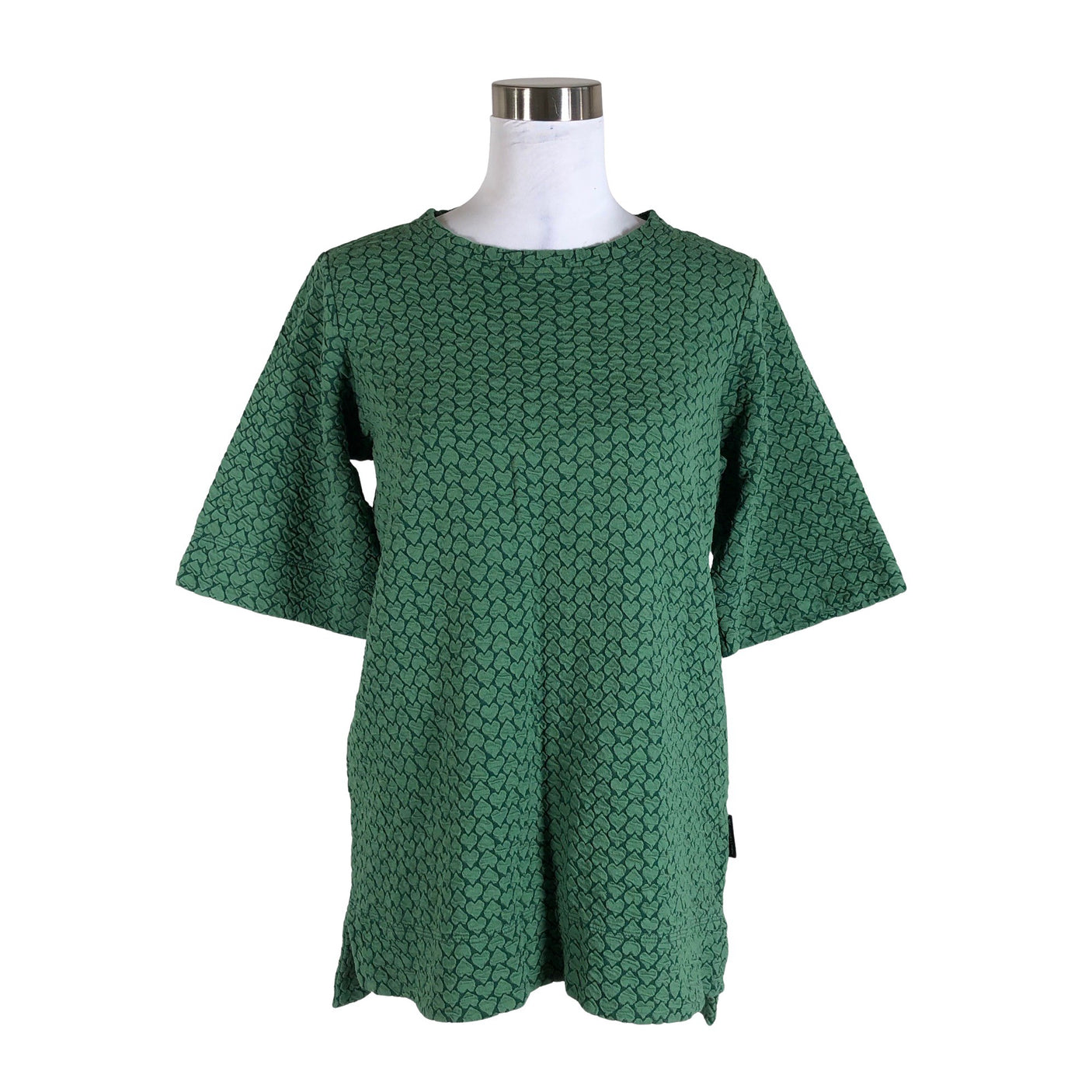 Unisex Ommellinen - Trikotaažist kleit, suurus 38 - Roheline (1)