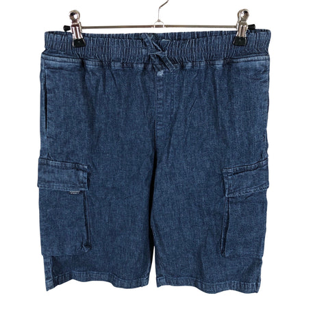Unisex Name It - Teksast lühikesed püksid, suurus 152 - 158 - Sinine ()