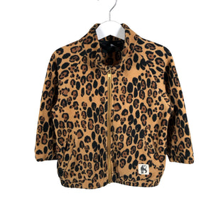 Unisex Mini Rodini - Fliisjakk, suurus 104 - 110 - Pruun (1)