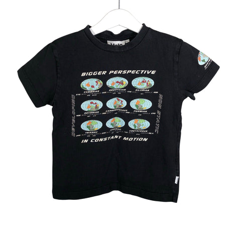 Unisex Molo Kids - T-särk, suurus 98 - 104 - Must ()