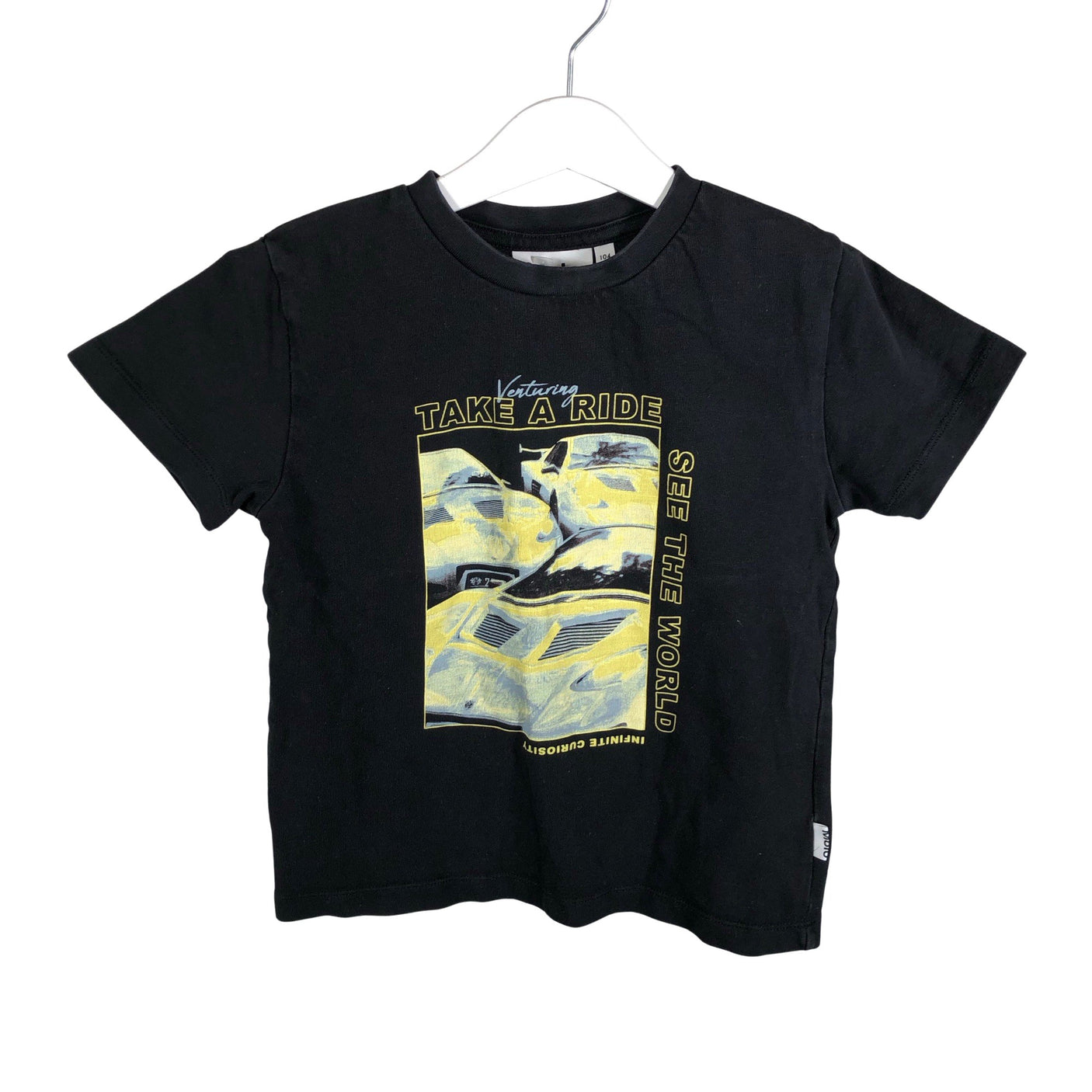 Unisex Molo Kids - T-särk, suurus 98 - 104 - Must (1)