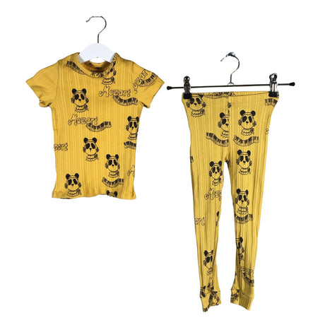 Unisex Mini Rodini - T-särk, suurus 92 - 98 - Kollane ()