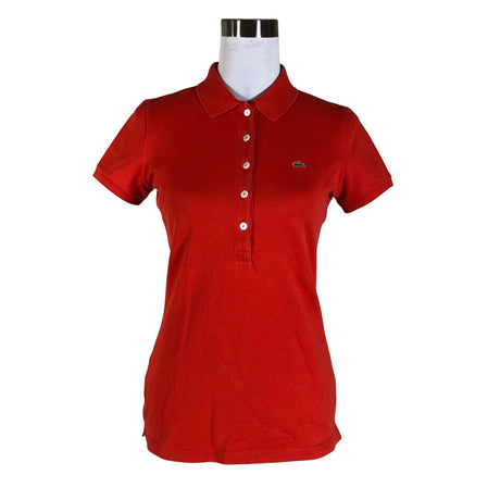 Unisex Lacoste - Polosärk, suurus 40 - Punane ()