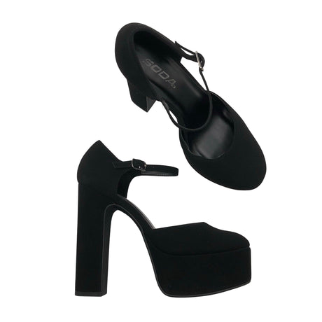 Unisex Soda - Kontsakingad, suurus 39 - Must ()