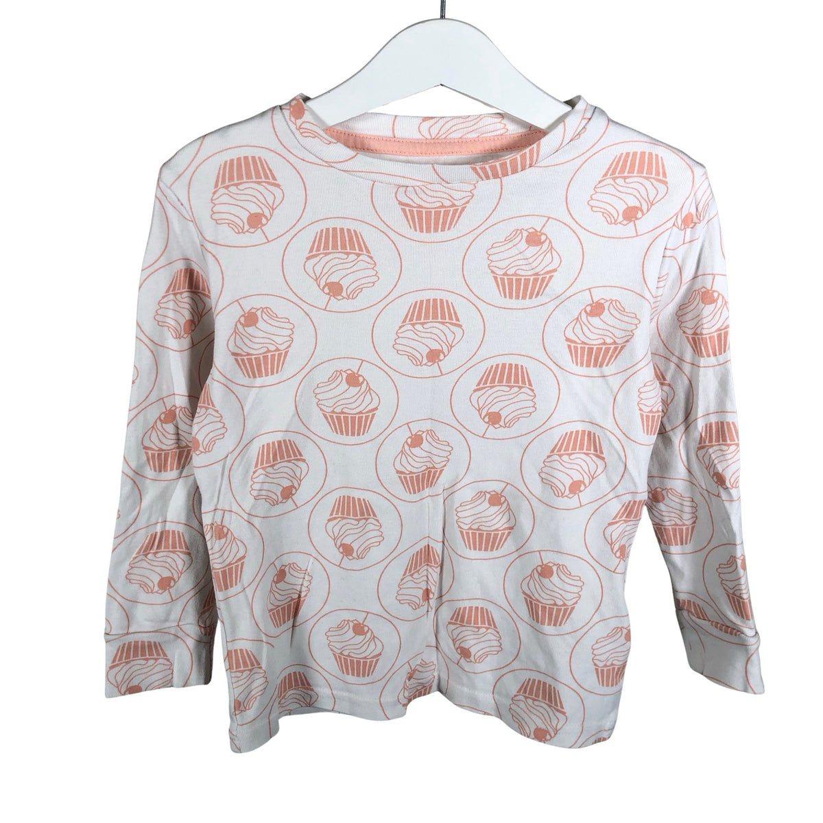 Unisex Bogi - Trikotaažist pluus, suurus 104 - 110 - Heleroosa (1)