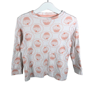 Unisex Bogi - Trikotaažist pluus, suurus 104 - 110 - Heleroosa (1)