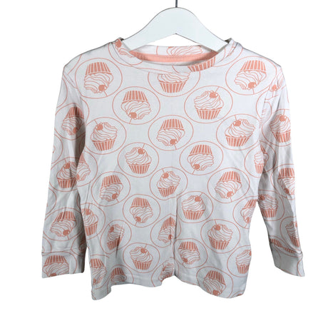 Unisex Bogi - Trikotaažist pluus, suurus 104 - 110 - Heleroosa ()