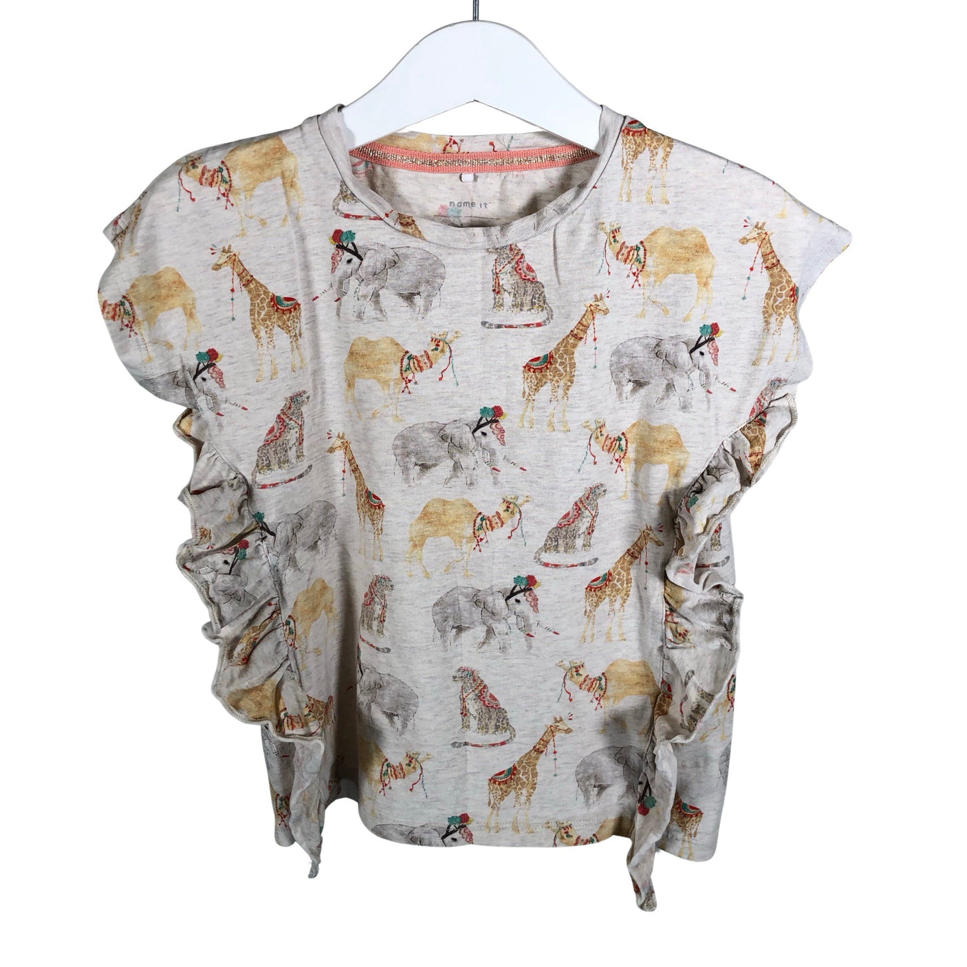 Unisex Name It - T-särk, suurus 98 - 104 - Beige (1)